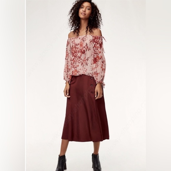 Wilfred Off-the Shoulder Blouse - Picture 1 of 9